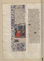Francais 75, fol. 207v, Harold II pretant serment
